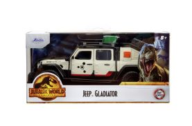 Jada jurassic world masinuta metalica jeep gladiator scara 1:32