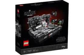 Lego starwars diorama zborului death star 75329