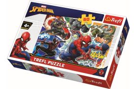 Puzzle trefl 60 curajosul spiderman