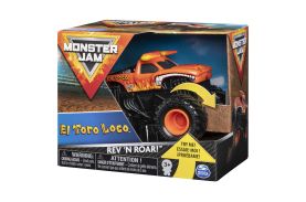 Monster jam metalice seria roar scara 1 la 43 el toro loco