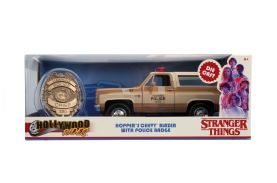 Macheta metalica 1980 chevy police k5 scara 1 la 24