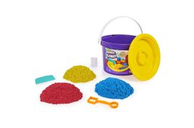 Nisip kinetic galetusa cu 3 tipuri de culori 2.72 kg