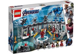Lego super heroes iron man - sala armurilor 76125