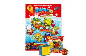 Superzings seria 1 pachet jucarie si revista