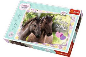 Puzzle trefl 260 iubim caii
