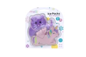 Set 2 pachete gel termic melii model unicorn pisica