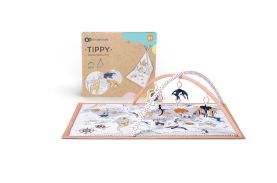 Saltea educativa kinderkraft tippy, 3 in 1