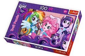 Puzzle trefl 100 dupa scoala fetele equestia