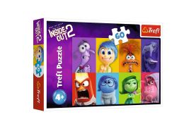 Puzzle trefl 60 disney inside out 2 emotiile copiilor