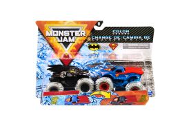 Monster jam set 2 masinute batman si superman color change