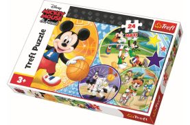 Puzzle trefl 24 maxi este timpul pentru sport