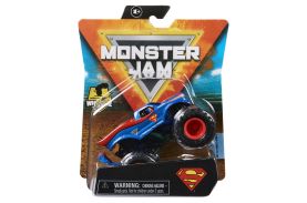 Monster jam masinuta metalica superman scara 1 la 64