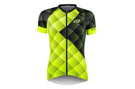 Tricou maneca scurta dama Force Vision, fluo, XS