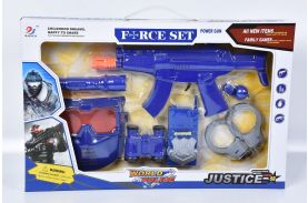 Set micul politist power gun cu accesorii