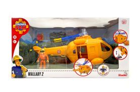 Pompierul sam elicpoterul wallaby ii cu figurina tom