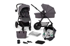 Carucior multifunctional kinderkraft xmoov, 3 in 1, dark grey