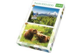 Puzzle trefl 500 si 500 peisaj din natura