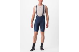 Pantaloni scurti cu bretele Castelli Free Aero RC Kit Bleumarin/Alb XXL