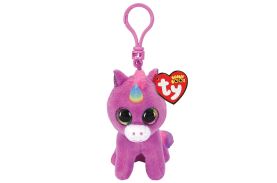Plus breloc ty 8.5cm unicorn mov