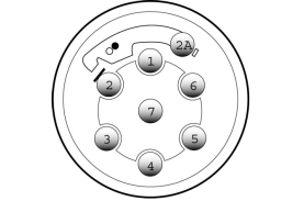 Kit electric cu 7 pini, marca Brink, pentru Mazda 6 (GG) Sedan (Berlina), an fabricatie 01.06.2002 - 01.12.2008