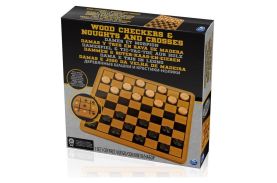 Set jocuri cu tabla de lemn cu 2 fete