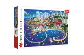 Puzzle trefl 2000 golful san francisco