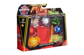 Bakugan set de lupta bruiser, dragonoid, hammerhead, titanium dragonoid si nillious