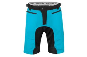 Pantaloni Force MTB-11 cu sub-pantaloni cu bazon Albastri M