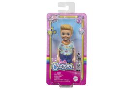 Barbie papusa chelsea baiat blond cu ochi albastri