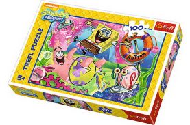Puzzle  trefl 100 spongebob