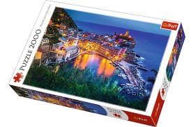 Puzzle trefl 2000 la apus in vernazza italia