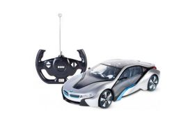 Masina cu telecomanda bmw i8 scara 1 la 14