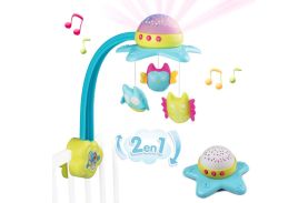 Carusel muzical smoby cotoons star 2 in 1