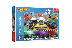 Puzzle trefl 100 hot wheels masinile de curse