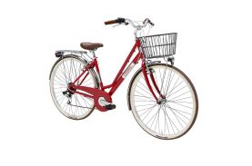 Bicicleta Adriatica Panarea Lady 28 Rosu/Alb 450mm