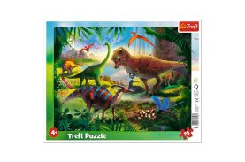 Puzzle 25 plansa dinozauri