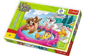 Puzzle trefl 24 maxi distractie in apa cu taz