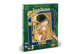 Kit pictura pe numere schipper sarutul de de gustav klimt