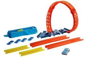Hot weels track builder elemente pista bucla reglabila