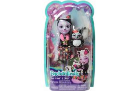 Enchantimals papusa sage skunk