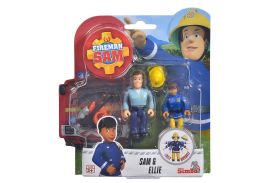 Pompierul sam set figurine sam si ellie 7.5cm