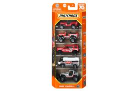 Matchbox set 5 masinute metalice warn industries scara 1:64