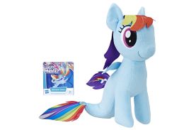 Mlp soft plus 25cm rainbow dash cu codita de sirena