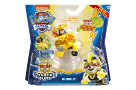 Patrula catelusilor charged up figurina luminoasa rubble