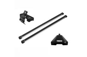 Bare transversale Thule Evo Clamp Slidebar pentru SUZUKI eVitara 5 usi SUV, model 2026 - prezent, Sistem cu prindere pe plafon normal