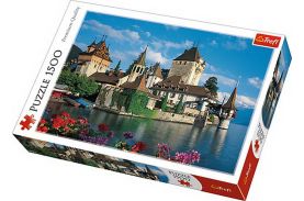 Puzzle trefl 1500 castelul oberhofen elvetia