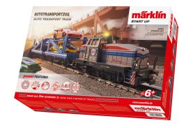 Marklin set starter tren transportor de masini