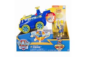 Patrula catelusilor vehicul flip and fly cu chase