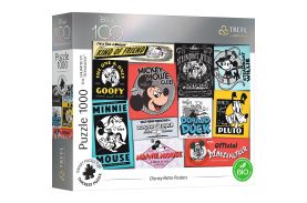 Puzzle trefl uft 1000 disney 100 posterele retro