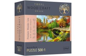 Puzzle trefl din lemn 500+1 piese central park new york
